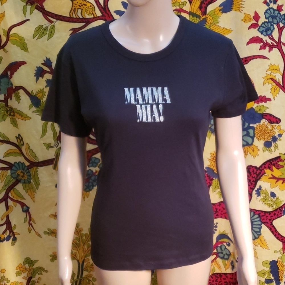 Fitted Mama Mia! Musical tee size XL